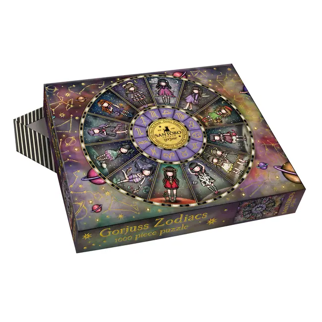 Puzzle 1000 piese, Gorjuss, Zodiile si constelatiile BPTCGR122502