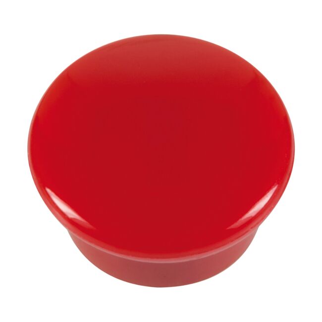 Set 10 magneti Westcott, d15 mm, rosu, sustin 3/4 coli, 80g BPTCWS108020
