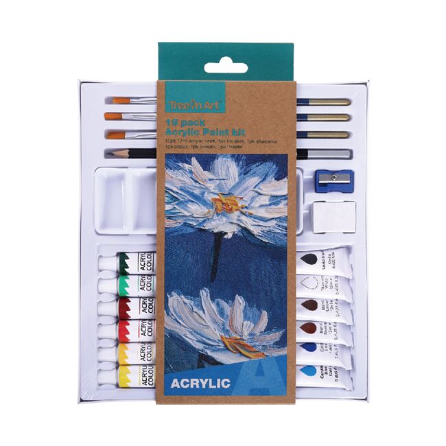 Set Memoris-Precious, tempera acrilica cu accesorii BPTCBV077531A