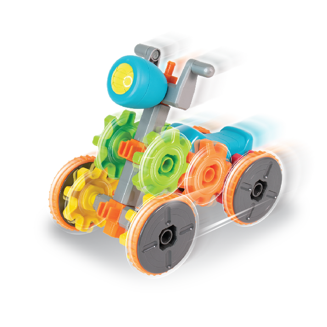 Set de constructie 3 in 1 stem - atelierul de vehicule