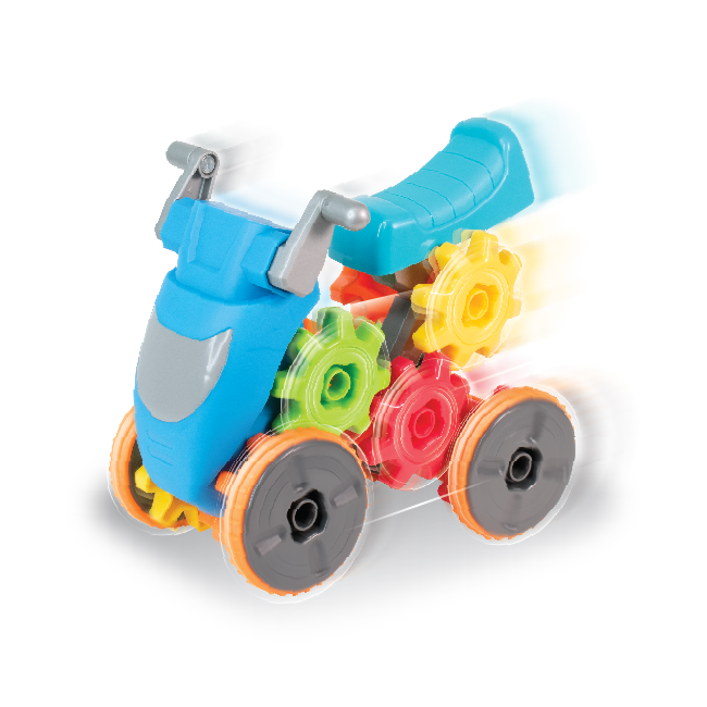 Set de constructie 3 in 1 stem - atelierul de vehicule