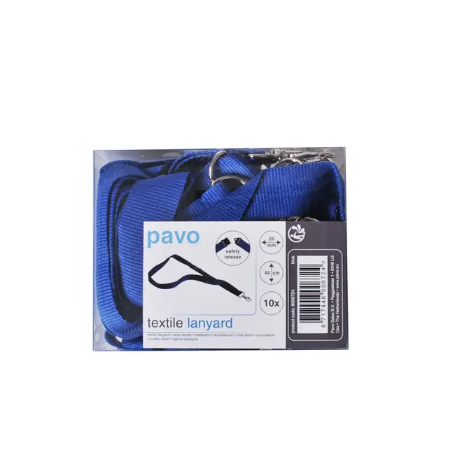 Snur textil Pavo, 80 cm, 10 bucati/set BPTCPV006724