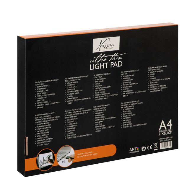 Tableta led Creative Craft, A4, pentru desenat cu cablu USB BPTCJK000927