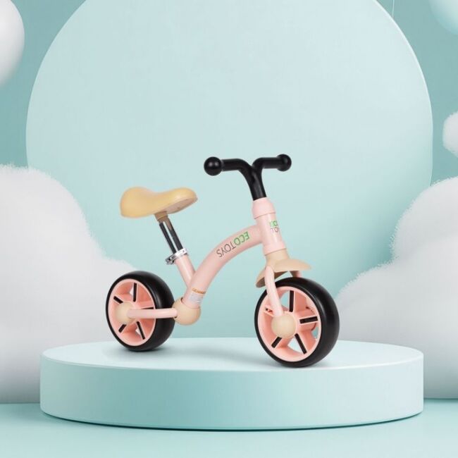 Bicicleta fara pedale pentru copii ecotoys lc-v1252 - roz edeedilc-v1252pink
