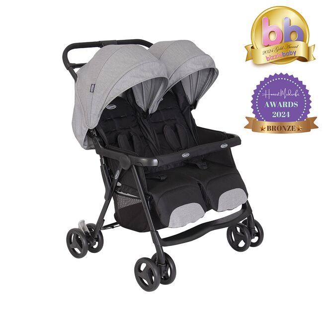 Graco - carucior de gemeni duorider steeple gray bbbgs1217aastg000