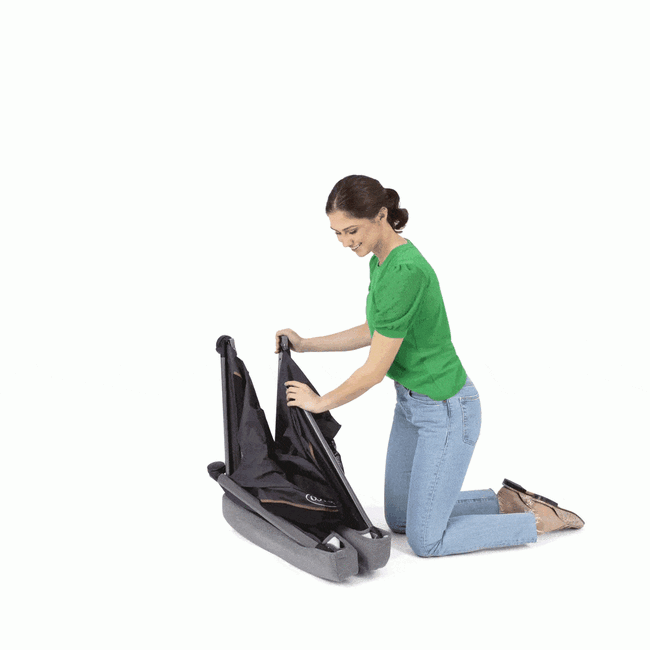 Graco - patut de calatorie 3 in 1 transformabil in tarc foldlite lx, midnight bbb9aw998mdneu