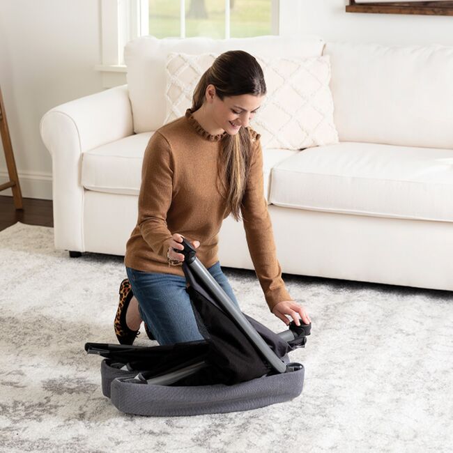 Graco - patut de calatorie 3 in 1 transformabil in tarc foldlite lx, midnight bbb9aw998mdneu