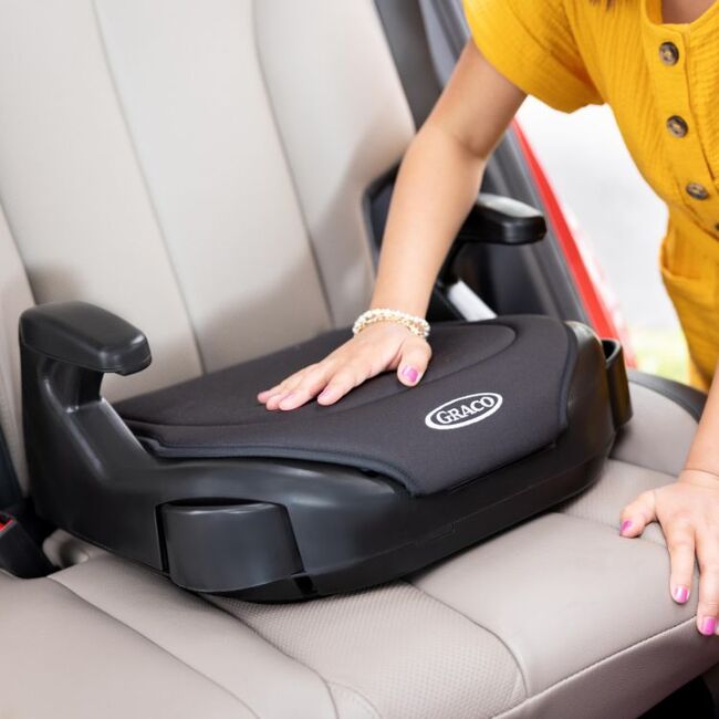 Graco - scaun auto booster i-size, booster basic opal sky, 135-150 cm, certificat r129 bbb8ct750opseu