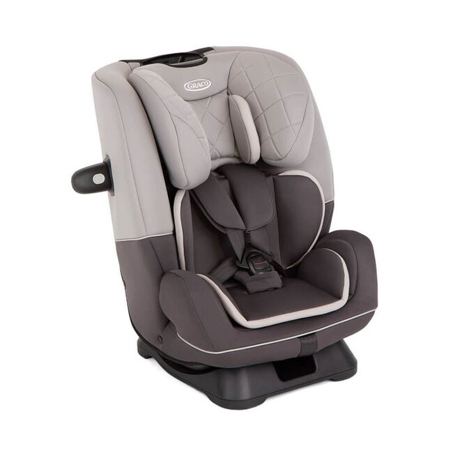 Graco - scaun auto slimfit iron, 40-145 cm, certificat r129 si testat adac bbbgc2117abiro000