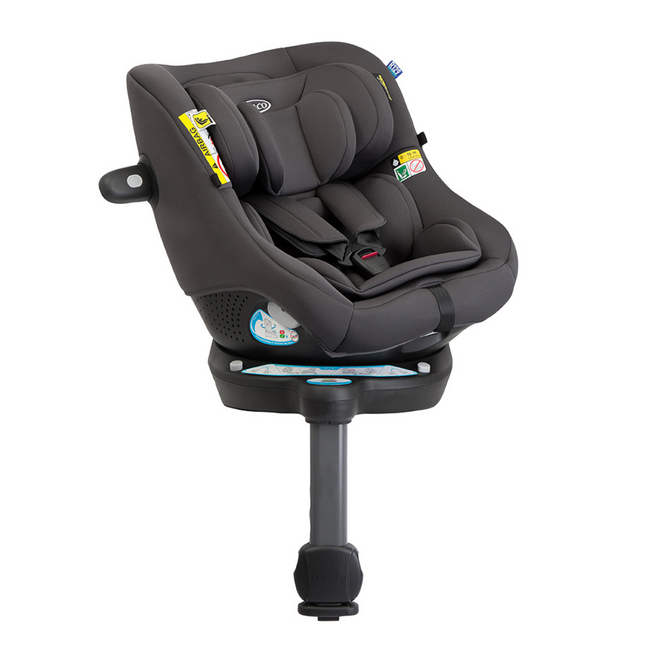 Graco - scaun auto turn2me 360° dlx iron, 40-105 cm, certificata r129 si testat adac bbbgc2302aairo000
