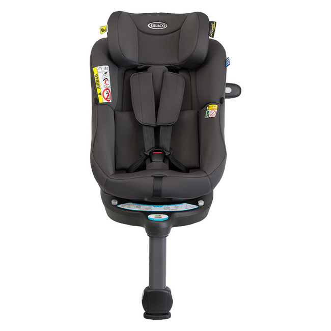 Graco - scaun auto turn2me 360° dlx iron, 40-105 cm, certificata r129 si testat adac bbbgc2302aairo000