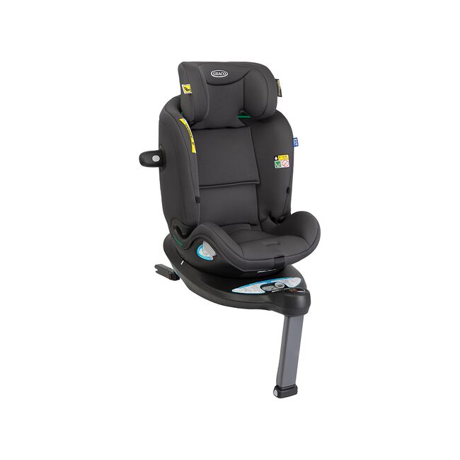 Graco - scaun auto turn2me grow iron, 40-125 cm, certificata r129 si testat adac bbbgc2404aairo000