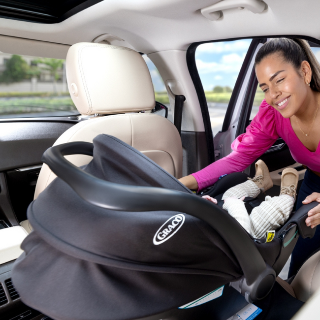 Graco - scoica auto snuglite midnight, 40-75 cm, certificata r129 bbbgc1817camdn000