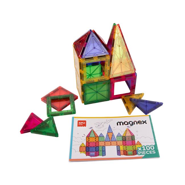 Joc Magnex 100 piese, APLI, 6 ani+ SOLAPL20138