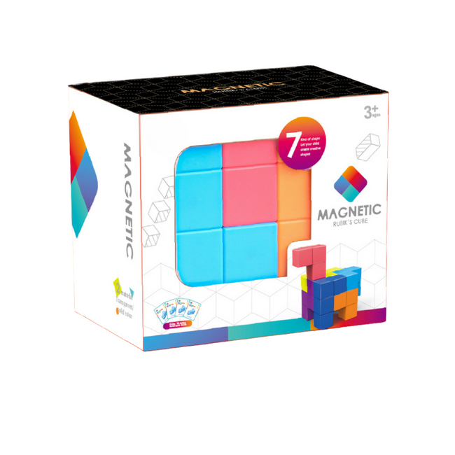Joc de logica magnetic - cub soma
