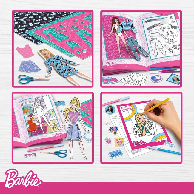 Kit de creatie cu ghiozdanel - barbie fasion