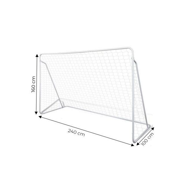 Poarta de fotball 240 x 100 x 160 cm ecotoys ds1457 edeedids1457
