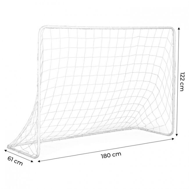 Set de 2 porti de fotball 180 x 61 x 122 cm ecotoys ds8011-2 edeedids8011-2