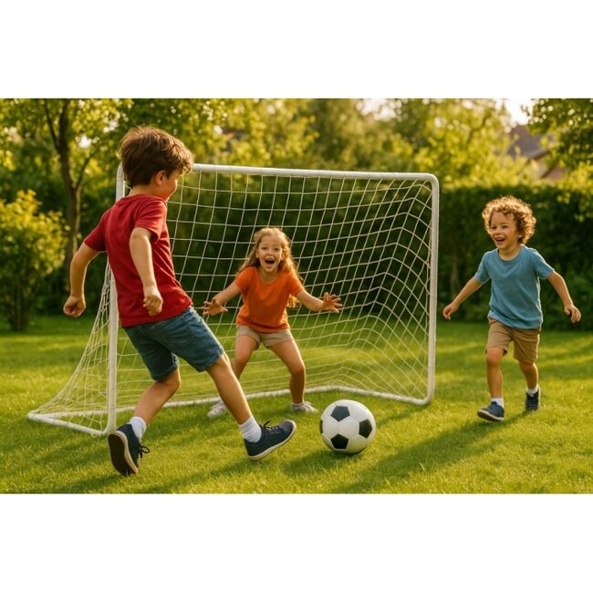 Set de 2 porti de fotball 180 x 61 x 122 cm ecotoys ds8011-2 edeedids8011-2