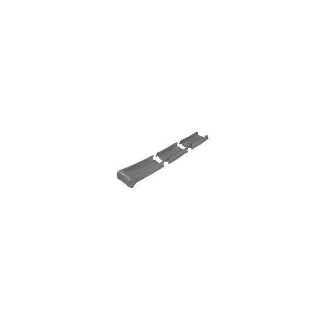 Tobogan pliabil pentru copii rocli, 2.9 m, hdpe, gri antracit - okekbt403.015.015.001