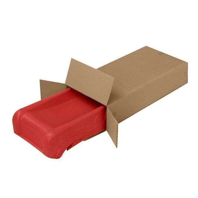Tobogan pliabil pentru copii rocli, 2.9 m, hdpe, rosu - okekbt403.015.001.001