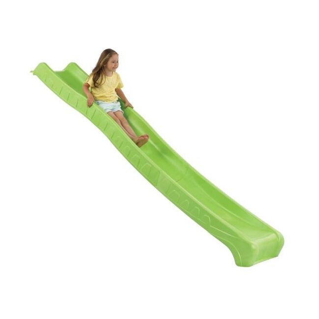 Tobogan pliabil pentru copii rocli, 2.9 m, hdpe, verde lime - okekbt403.015.005.001