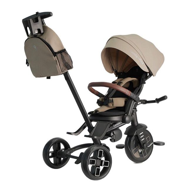 Tricicleta ultrapliabila qplay comfo max bej inchis smb3250t7043