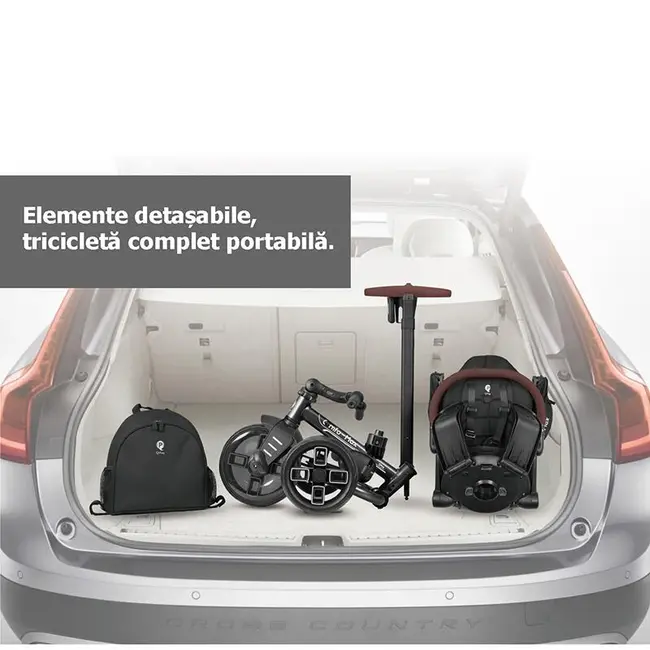 Tricicleta ultrapliabila qplay comfo max verde smb3250t7081