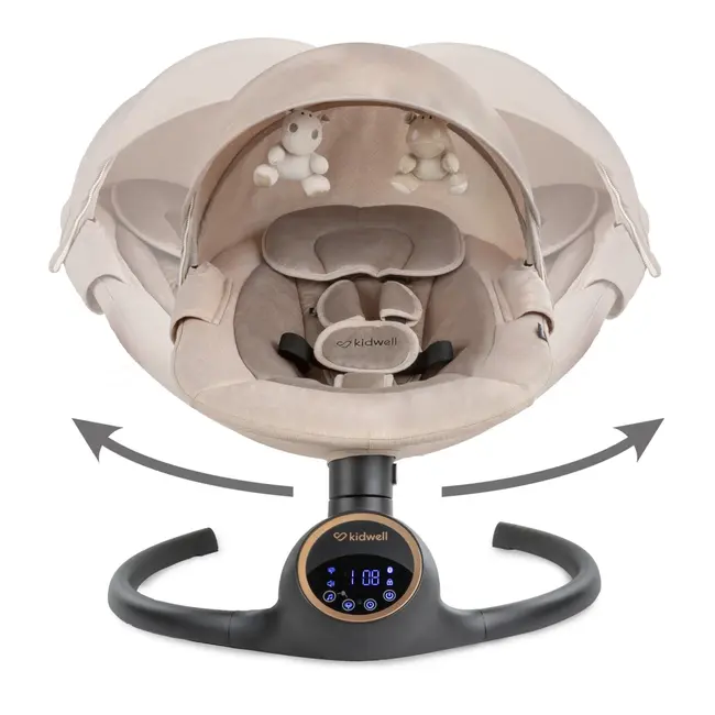 Balansoar Leagan Electric 2 In 1, Bluetooth,  Reve Bej Auriu Pjbbuelrev01a4