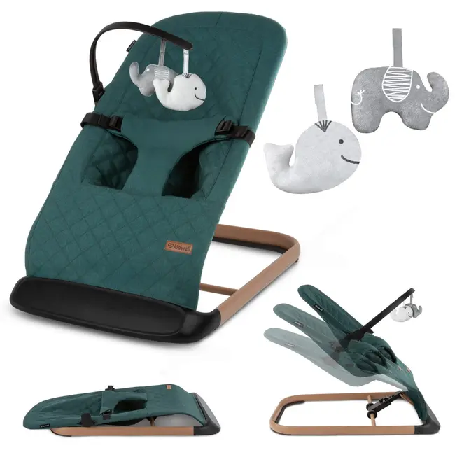 Balansoar Pentru Copii Kidwell Laro Full - Green Wooden Pjblebular01a6