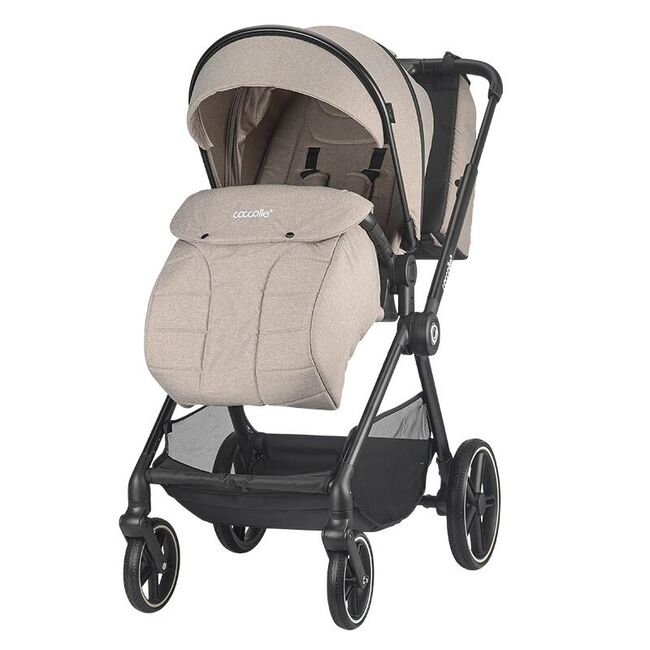 Carucior modular 3in1 coccolle lissia butternut beige+ scoica auto isize coccolle knox black smb324065643325080360