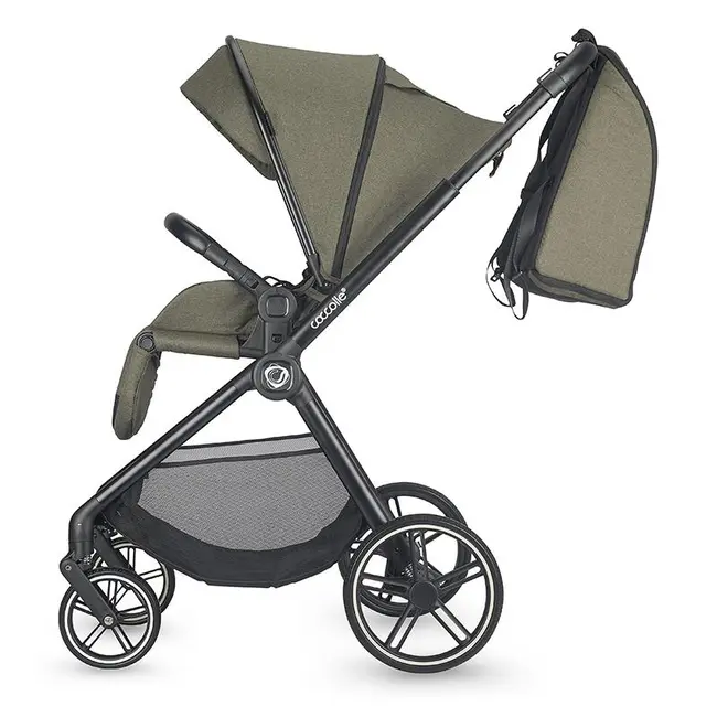 Carucior modular 3in1 coccolle lissia moss green +scoica auto isize coccolle knox black smb324065680325080360