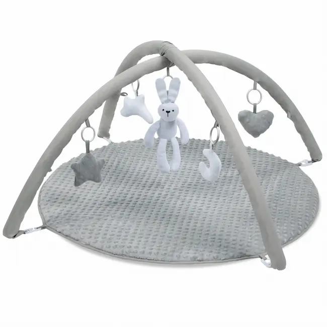 Covoras De Joaca Fata-verso Kidwell Grace Bunny Cu Arcada Interactiva, 5 Jucarii Si Cutie Muzicala In Forma De Iepuras Pjbmaedgrb01a1