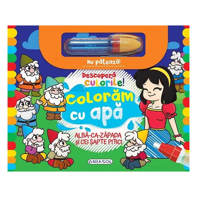 Descopera culorile! alba-ca-zapada si cei sapte pitici