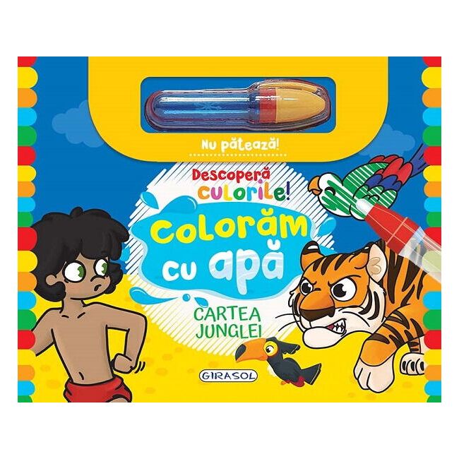 Descopera culorile! cartea junglei