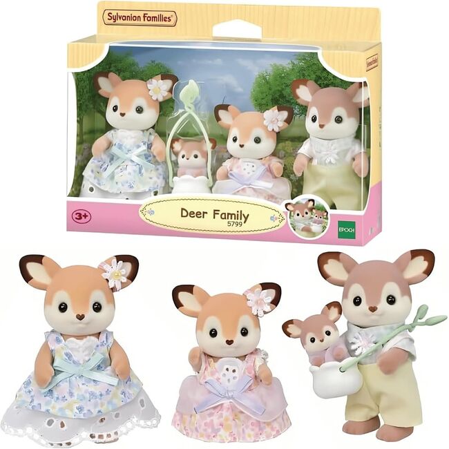 Figurine sylvanian families-familia caprioarelor sf5799