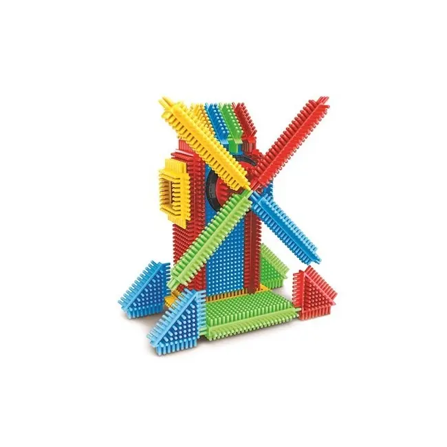 Joc educativ de constructii, moara de vant, de la 2 ani - okeml46063