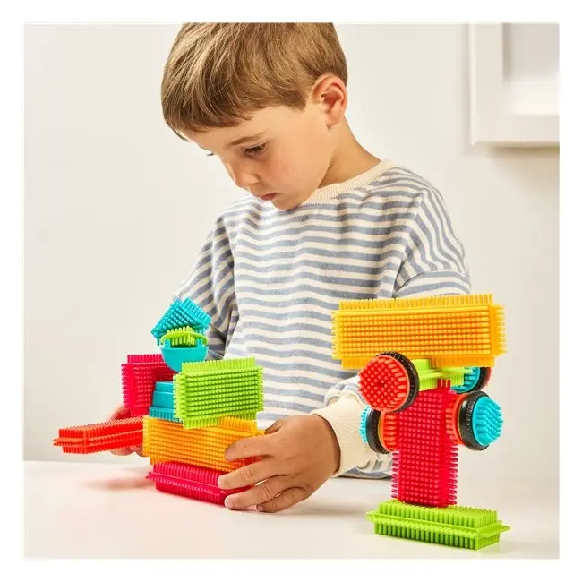 Joc educativ de constructii, moara de vant, de la 2 ani - okeml46063