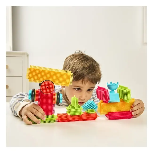 Joc educativ de constructii de la 2 ani, animale salbatice - okeml46062