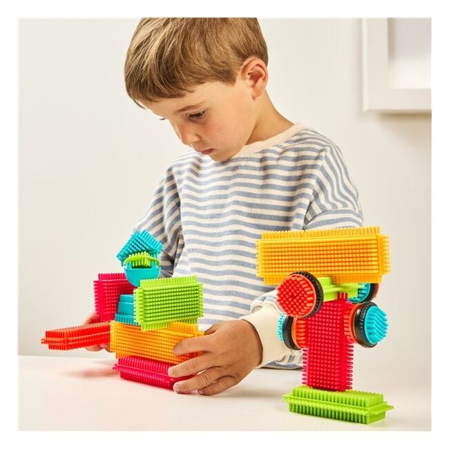 Joc educativ de constructii de la 2 ani, animale salbatice - okeml46062