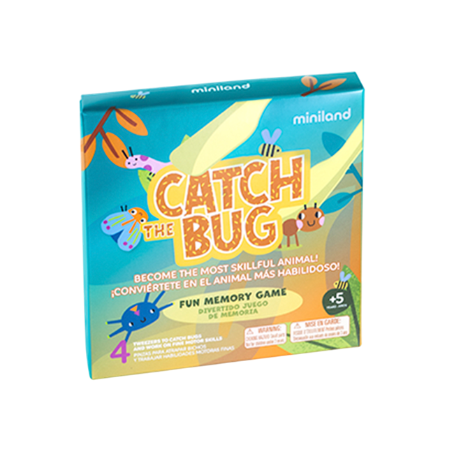 Joc educativ de logica si dexteritate prinde gandacelul - okeml45501