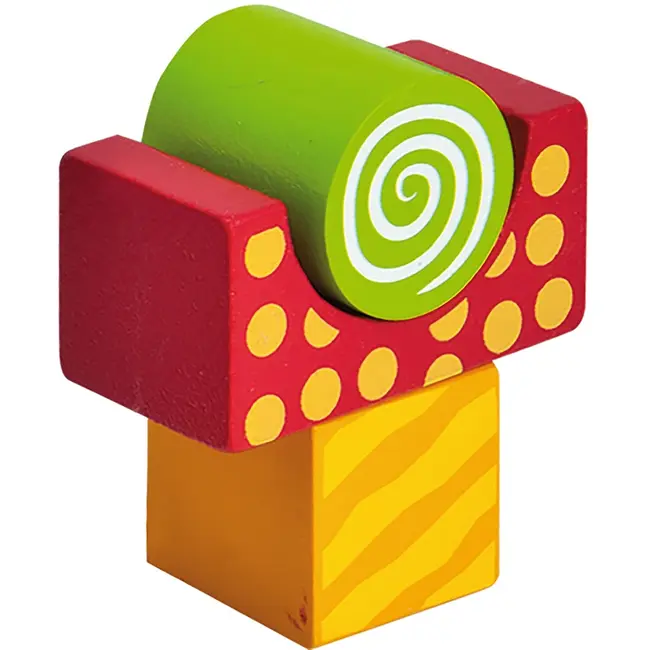 Jucarie Eichhorn Cuburi in galetusa Wooden Blocks 50 piese HUBS100002226