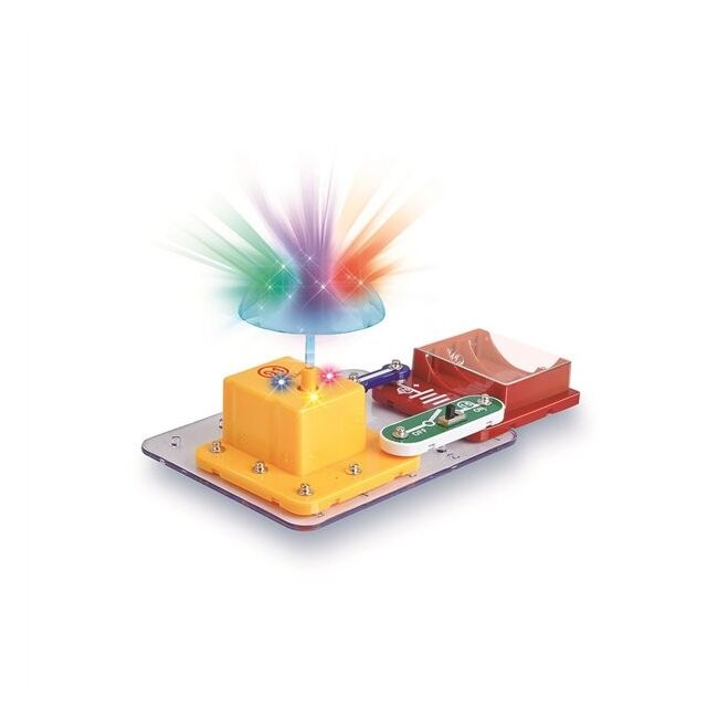 Kit experimente stem electrofun, construieste o lampa disco, de la 8 ani - okeml46103