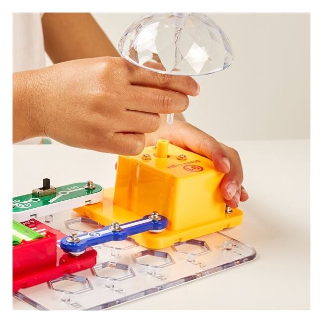 Kit experimente stem electrofun, construieste o lampa disco, de la 8 ani - okeml46103
