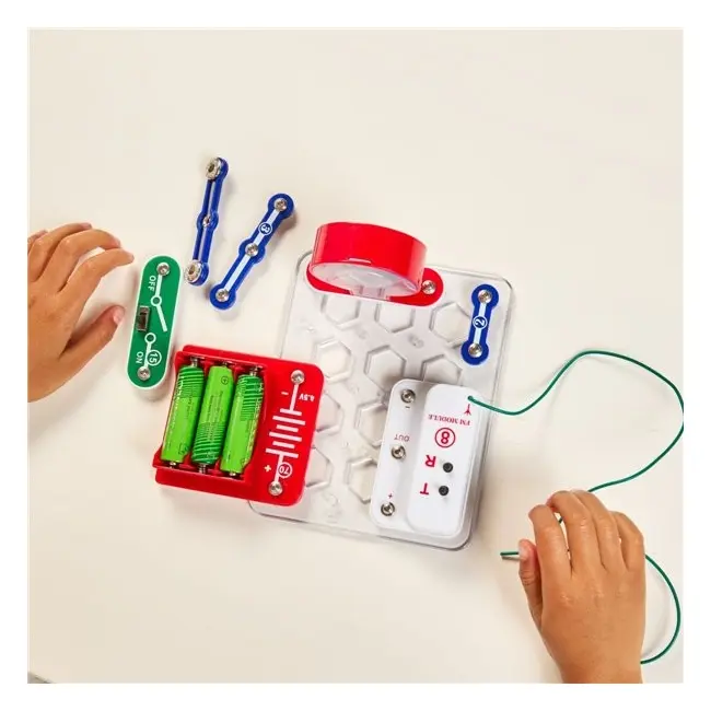 Kit experimente stem electrofun, construieste un radio, de la 8 ani - okeml46104
