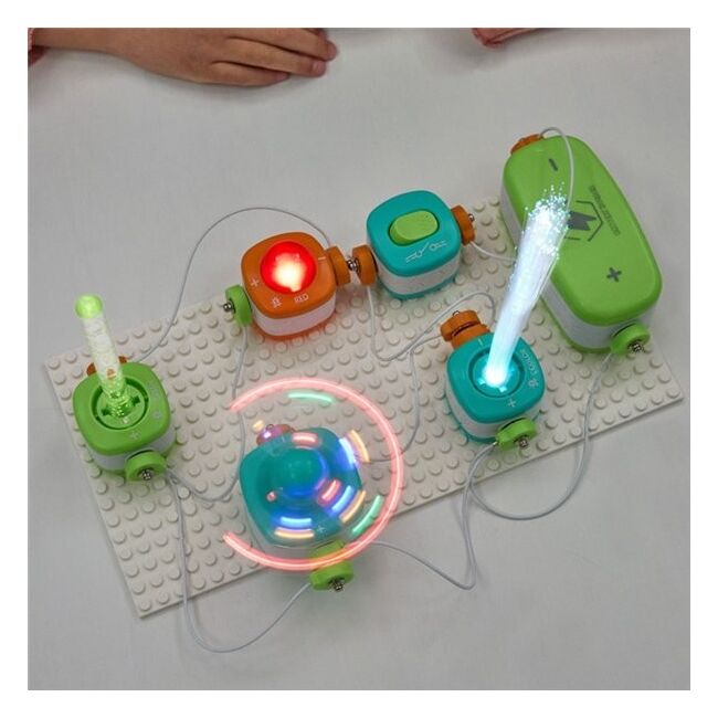 Kit experimente stem electrofun, primul meu kit de electronica, de la 6 ani - okeml46105