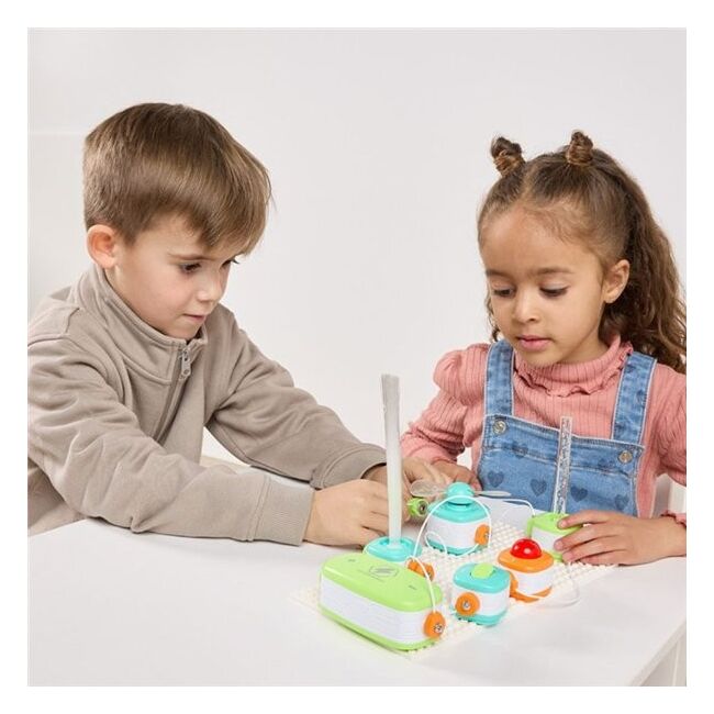 Kit experimente stem electrofun, primul meu kit de electronica, de la 6 ani - okeml46105