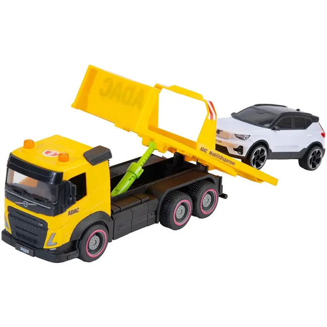 Masina de tractare Dickie Toys ADAC Tow Truck 22 cm galben HUBS203744020