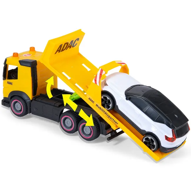 Masina de tractare Dickie Toys ADAC Tow Truck 22 cm galben HUBS203744020