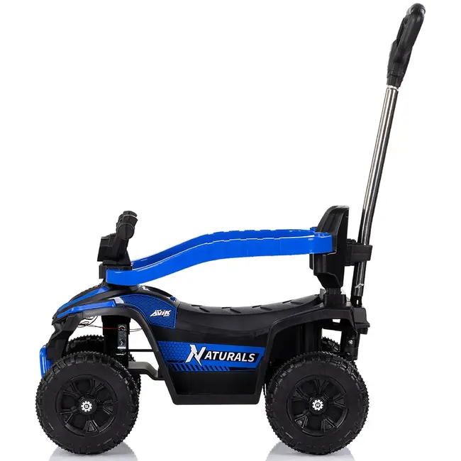 Masinuta de impins Chipolino ATV cu maner blue HUBROCATVH02504BL